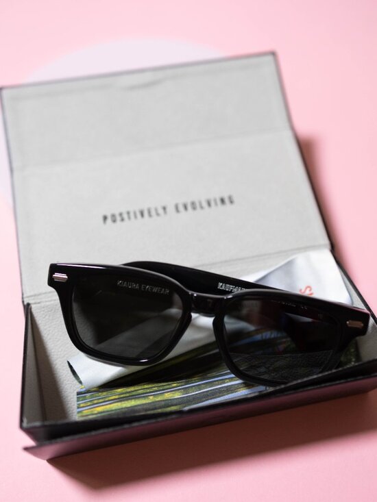 KIAURA Sunglasses in Black Crystal main image 11